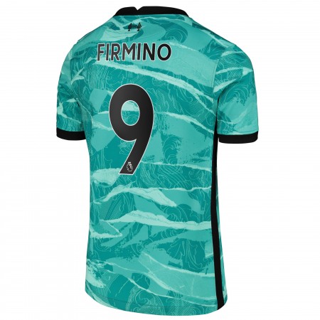 Tenue Liverpool Roberto Firmino 9 Exterieur 2020-2021 Maillot de Foot Tenue Liverpool Roberto Firmino 9 Exterieur 2020-2021 Maillot de Foot